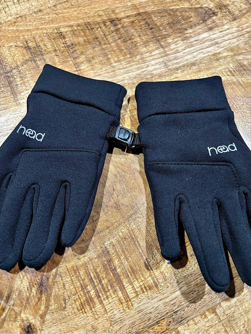 Kids HEAD Sensatec Touchscreen Running Gloves Black Small